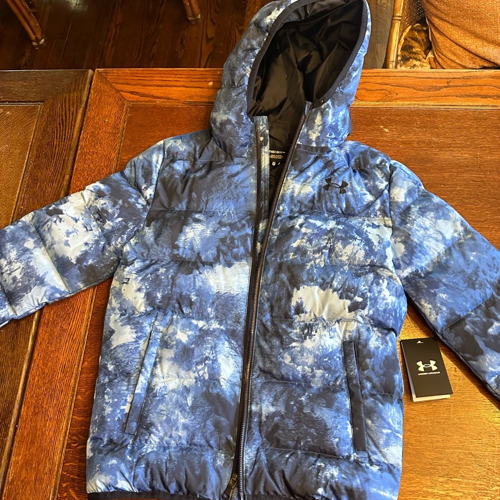 New with tags youth medium under armour jacket
